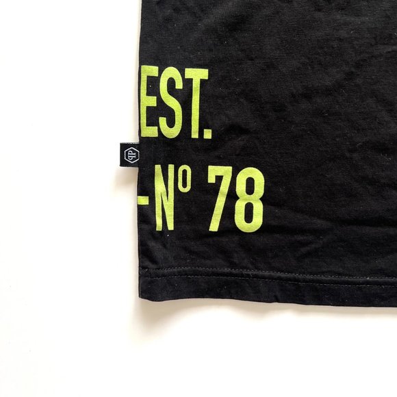 Philipp Plein Homme Limited Edition Black/Lime Green Skull Tee Sz M - Picture 10 of 11